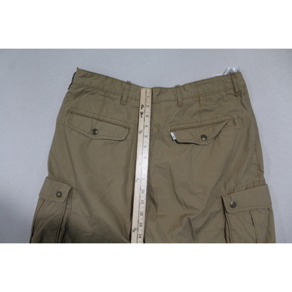 Levi's Strauss Men Brown Cargo Shorts Long Size 36 - Picture 7 of 9